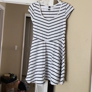 striped dress