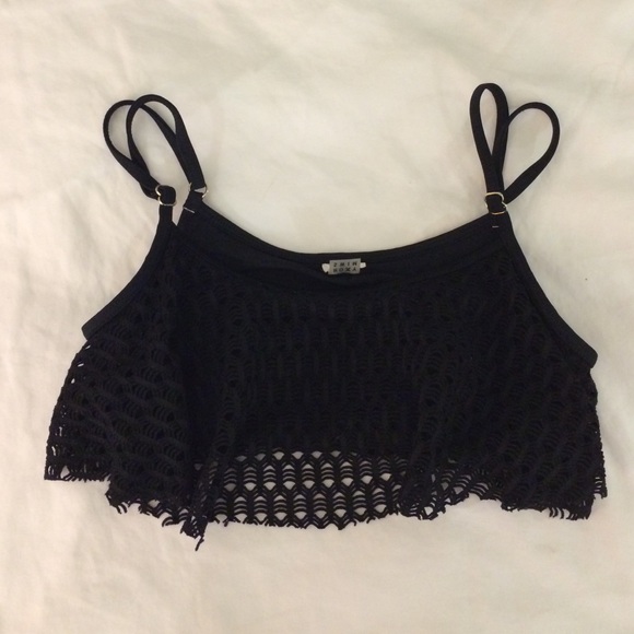 Roxy black bikini top