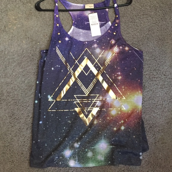 Multicolor razorback tank top - Picture 1 of 2