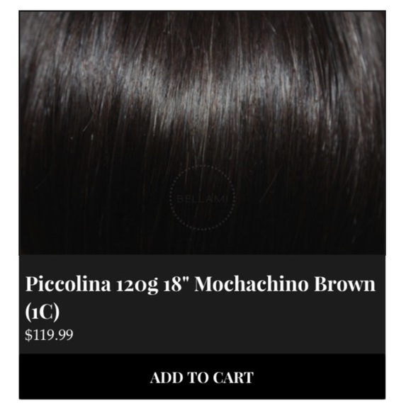 🌸BELLAMI🌸 piccolina mochachino hair extensions
