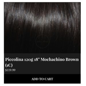 🌸BELLAMI🌸 piccolina mochachino hair extensions