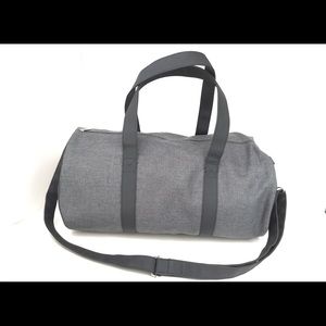 BVLGARI Gray canvas Duffle Shoulder Bag