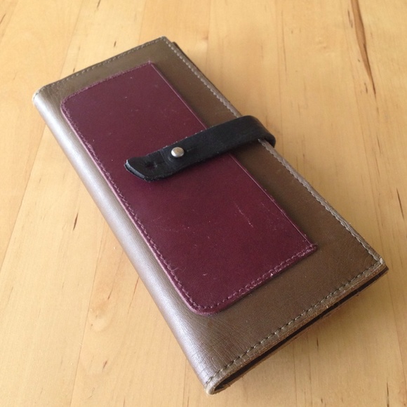 Madewell checkbook wallet