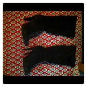 Roasted Brown Suede Boots