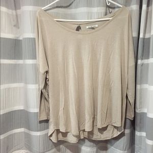 American Eagle Quarter Length Long Sleeve Shirt