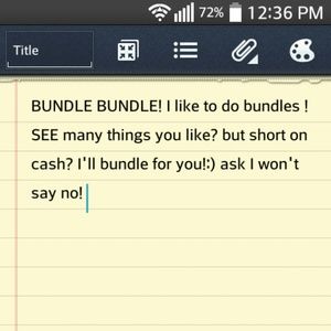 BUNDLE BUNDLE!!