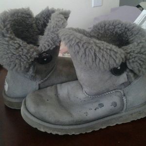 Twinface sheeoskin 7 1/2 shaft height UGG button