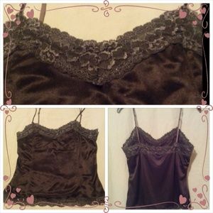 Beautiful lace trimmed tank