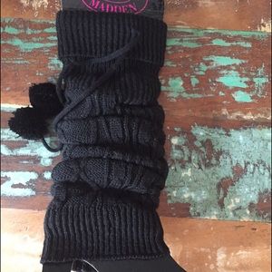 Steve Madden leg warmers