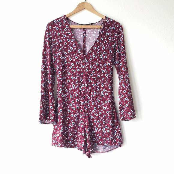 ZARA TRAFALUC ROMPER. WORN ONCE!