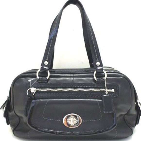 Authentic Leather Coach, Bonnie Satchel looks new!