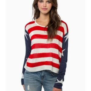 American flag sweater