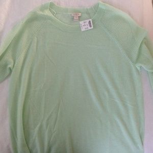 Mint j crew sweater small