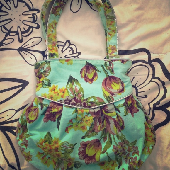 vintage floral bag