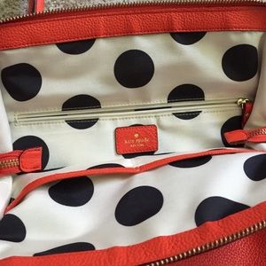 kate spade Bags - Kate Spade orange leather tassel tote kate spade Bags - Kate Spade orange leather tassel tote