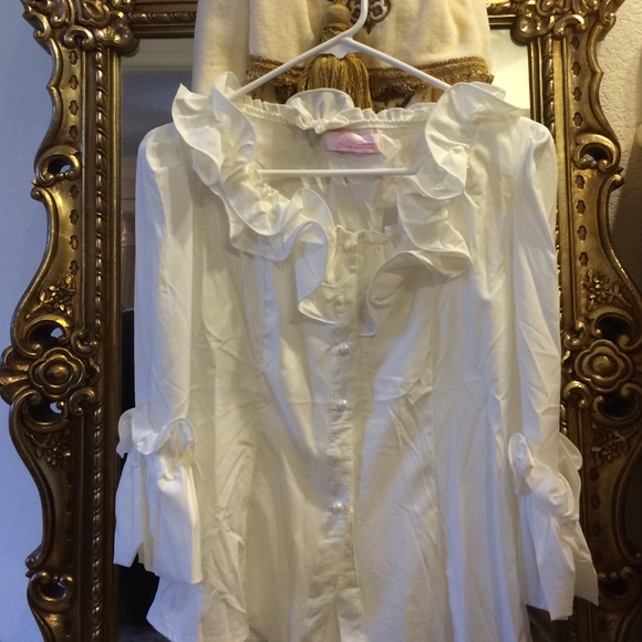 Victorian inspired top