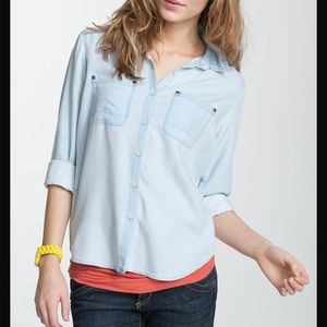 Light blue chambray