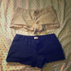 Mossimo supply company (Target) khaki and navy.