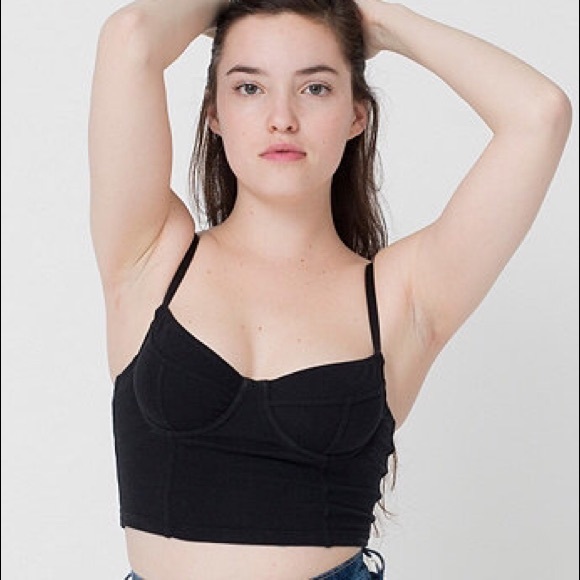 AA American Apparel Underwire Bustier