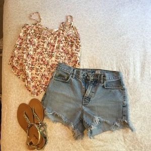 Calvin Klein High waisted shorts