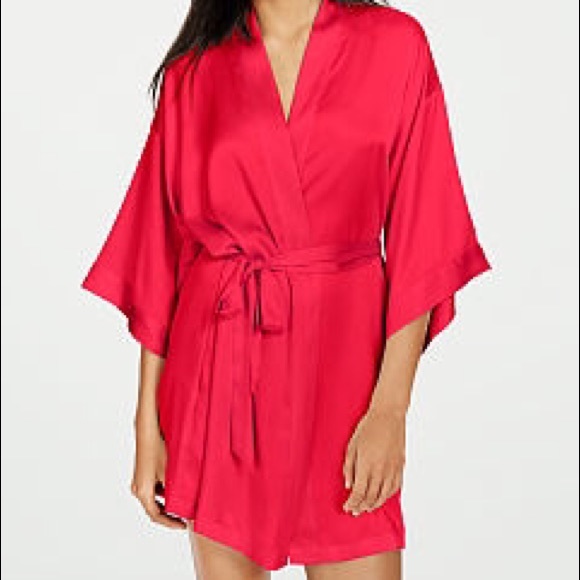 Victoria's Secret Bright Cherry Red Kimono/Robe
