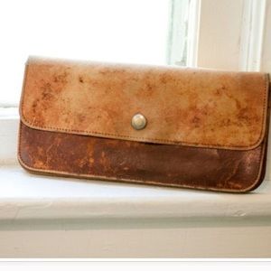 Vintage leather wallet