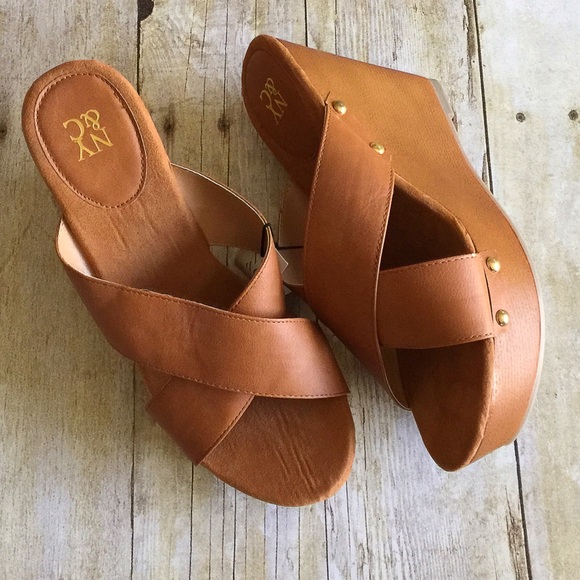 New York & Company Shoes - NY & COMPANY WEDGE SANDALS