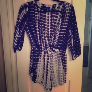 Tie dye romper