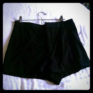 Black Cooperative High Waisted Shorts Size 12