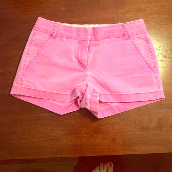 JCrew chino shorts pink size 4