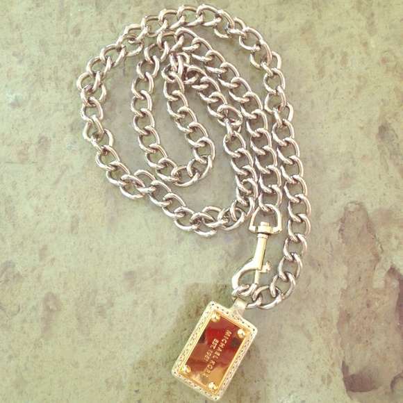 Extra pics Michael Kors golden chain belt One Size