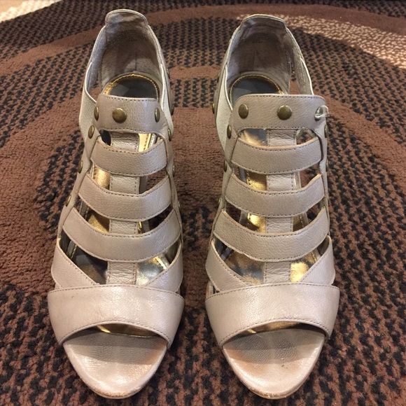 Grey sandals
