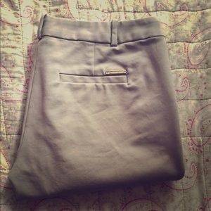 Michael Kors straight cut khaki pants