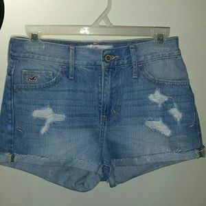 High waisted shorts