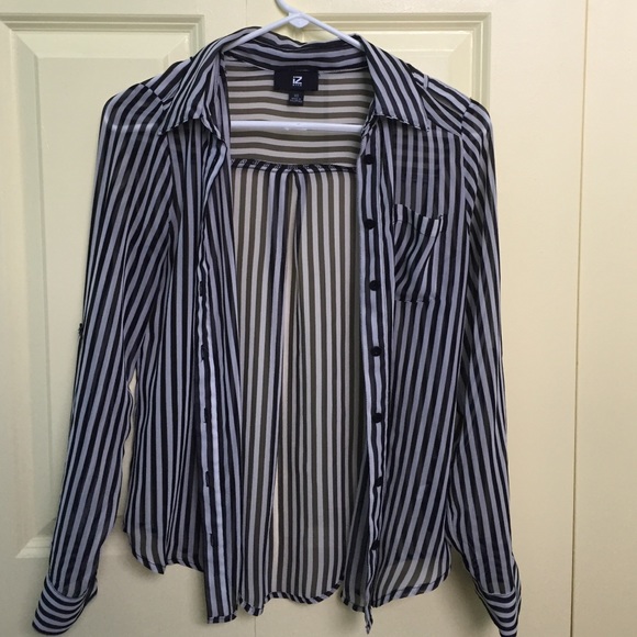 Black striped jacket