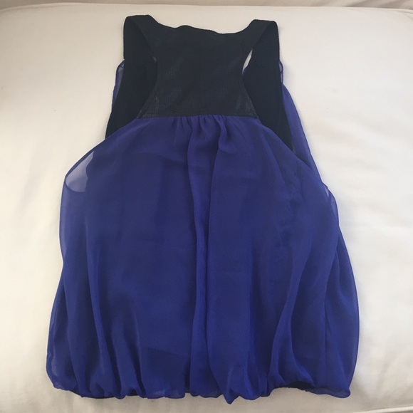 GIFTED Blue & black Miami top - Picture 3 of 4