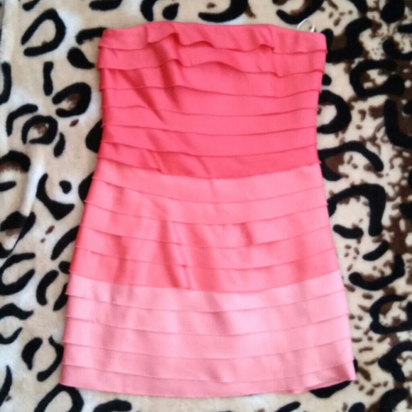 Strapless dress