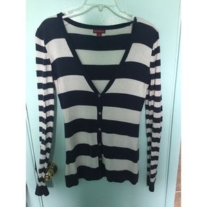 Light striped summer sweater