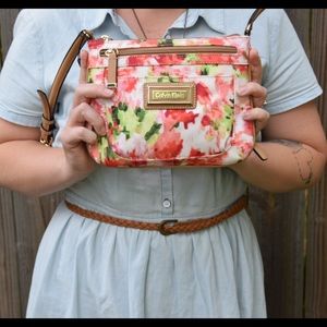 Calvin Klein Pink Floral Purse