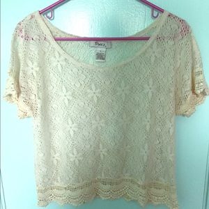 Crochet crop top