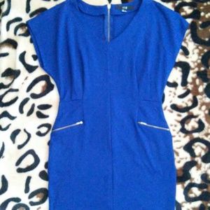 Royal blue dress
