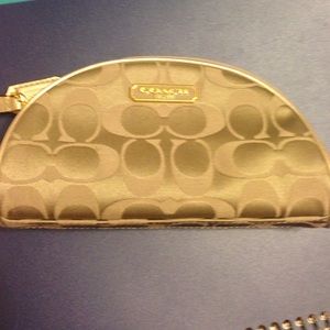 Coach makeup bag