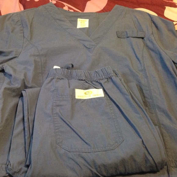Nursing shirt and pants scrubs
