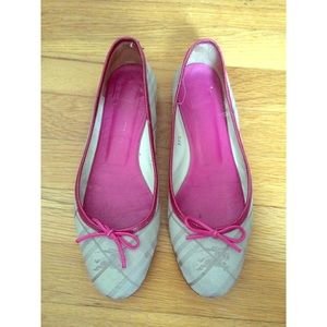 Burberry Pink Ballet flats