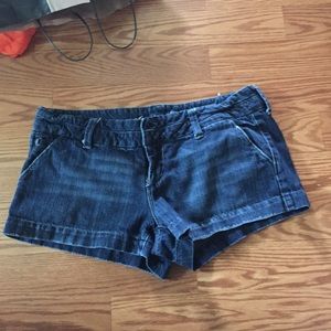 Denim shorts!