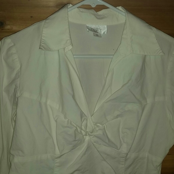 White cotton blouse. Size 12P