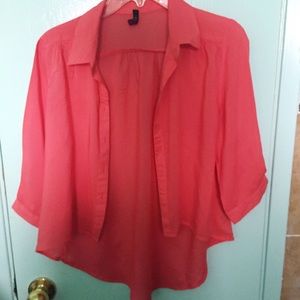 Coral blouse!