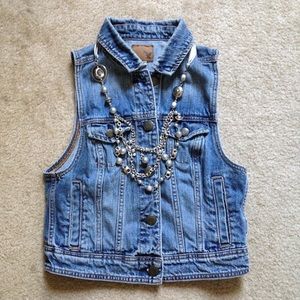 *LOWEST PRICE* AE Denim Vest - NWOT