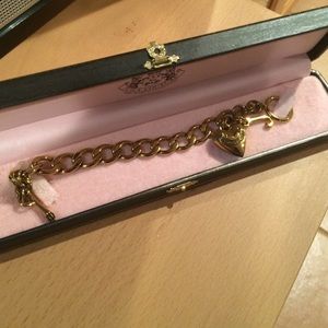 Juicy Couture  gold charm bracelet (reserved)