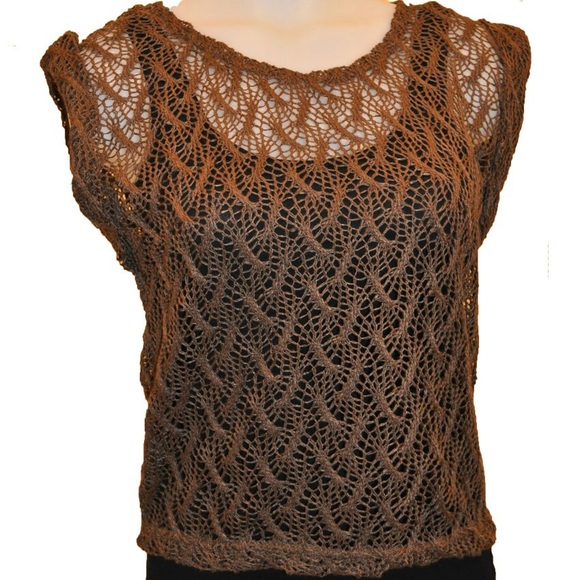 Crochet Knitted Top